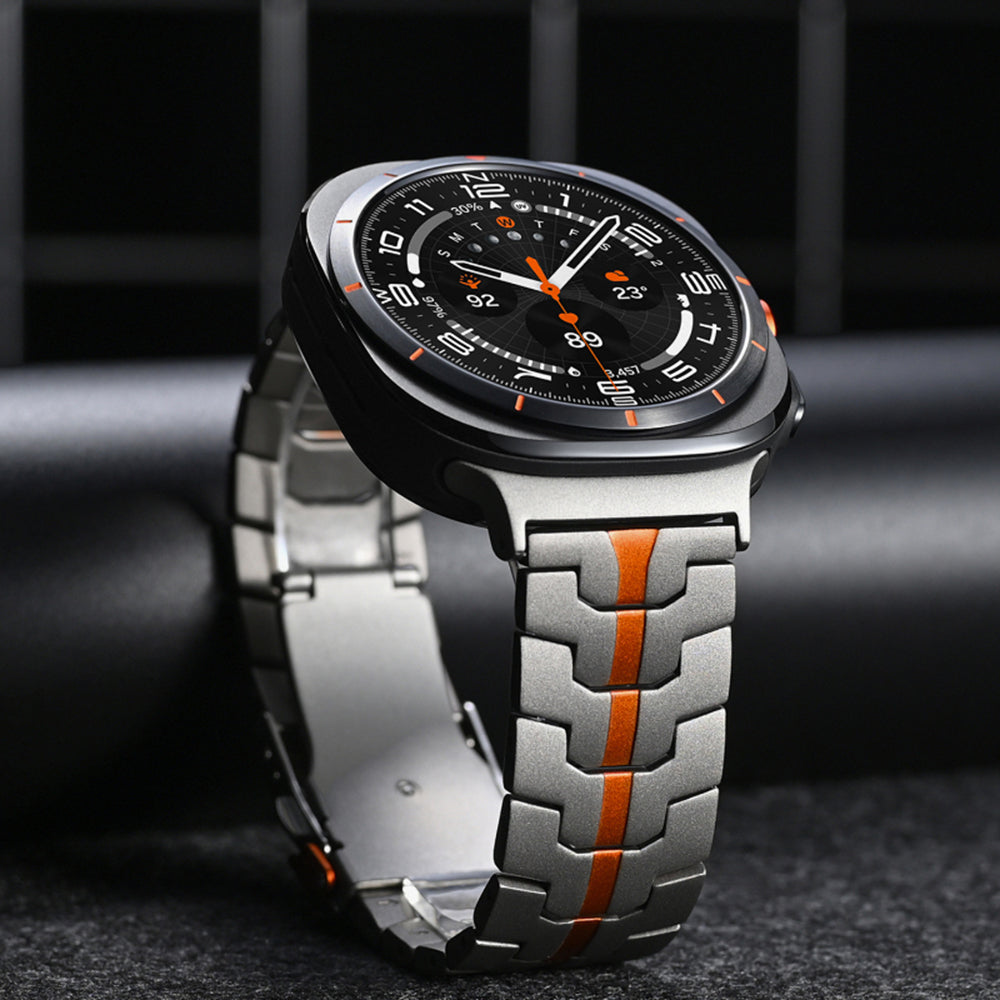 Techsuit W063 Armband für Samsung Galaxy Watch Ultra, Orange