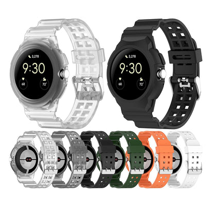 Techsuit W065 Armband für Google Pixel Watch 3 41mm / Watch 2 / Watch, Grün