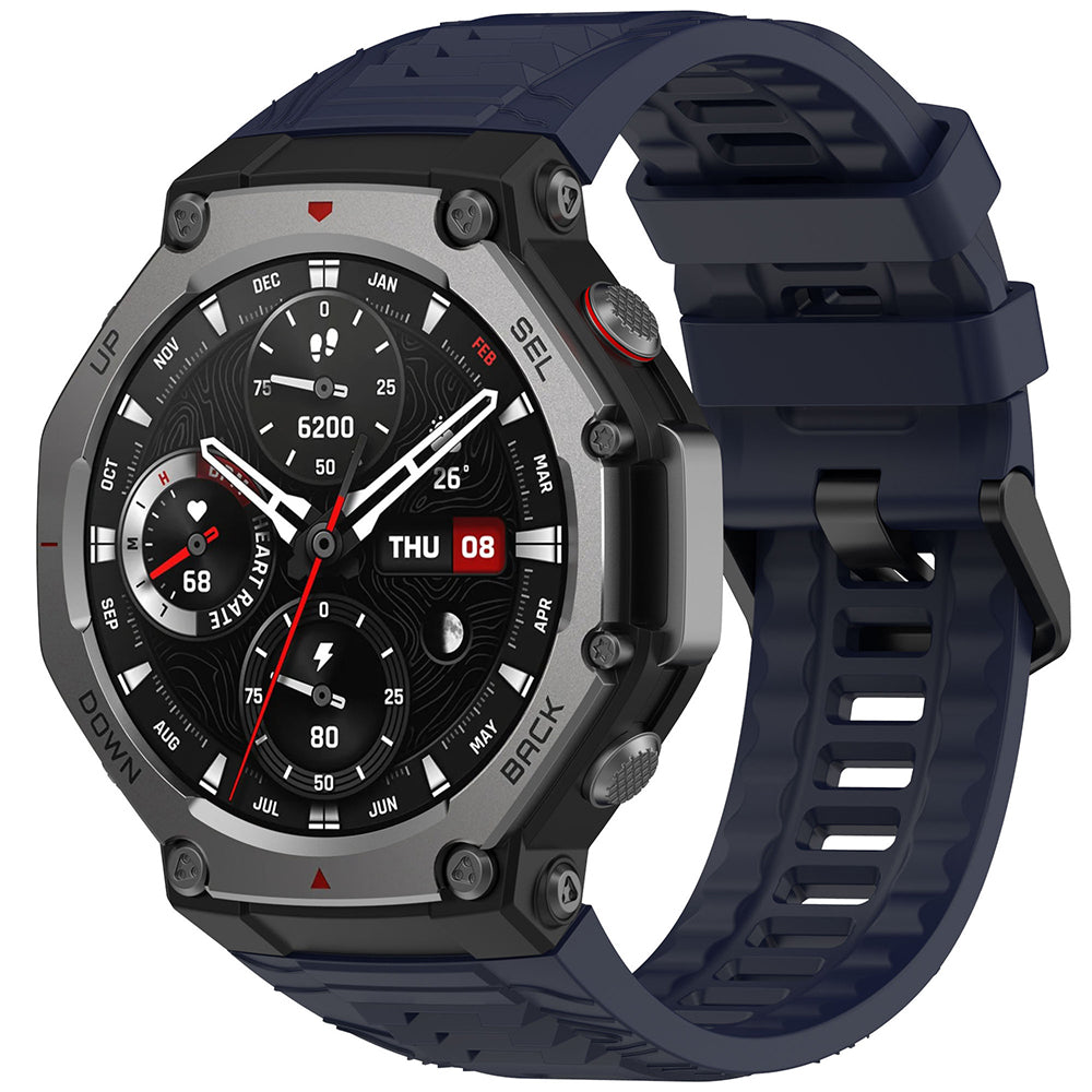 Techsuit W067 Armband für Amazfit T-Rex 3, Marineblau