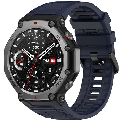 Techsuit W067 Armband für Amazfit T-Rex 3, Marineblau