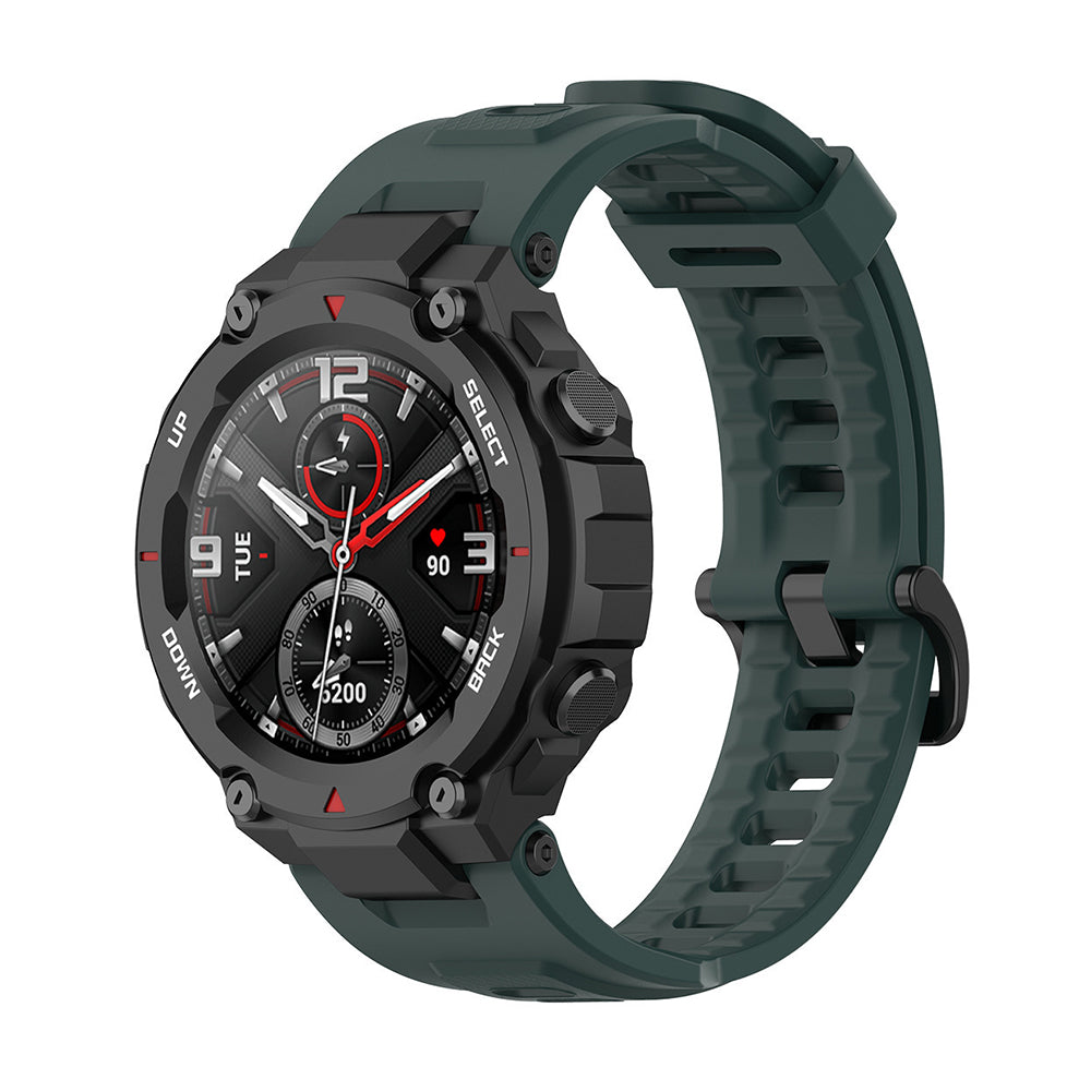Techsuit W067 Armband für Amazfit T-Rex Pro / T-Rex, Dunkelgrün