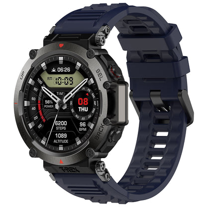 Techsuit W067 Armband für Amazfit T-Rex Ultra, Marineblau