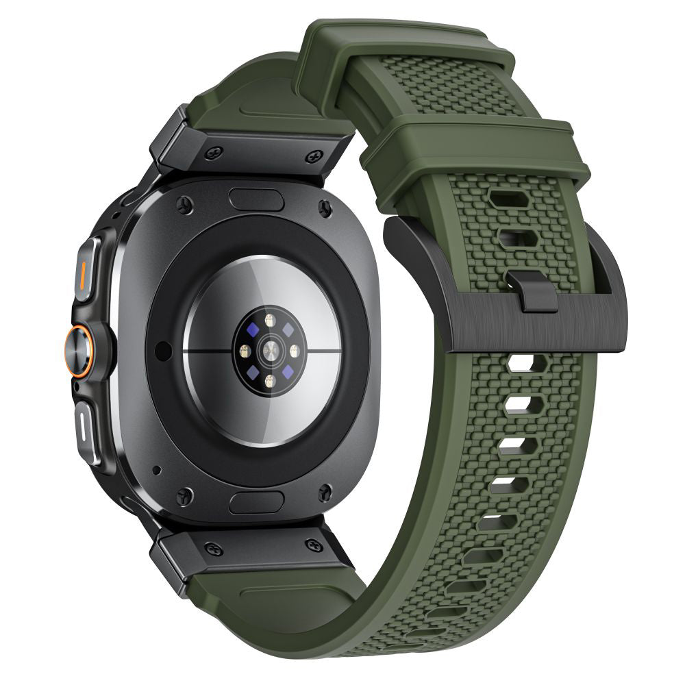 Techsuit W068 Strap for Samsung Galaxy Watch Ultra, Black Green