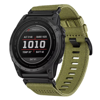 Techsuit W070 Armband für Garmin Instinct / Approach / Fenix Watch Series, 20mm, Grün