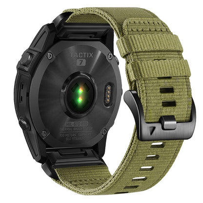 Techsuit W070 Armband für Garmin Instinct / Approach / Fenix Watch Series, 20mm, Grün