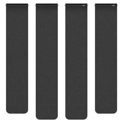 Techsuit W074 Armband für Samsung Galaxy Watch Series, 20mm, Schwarz Orange