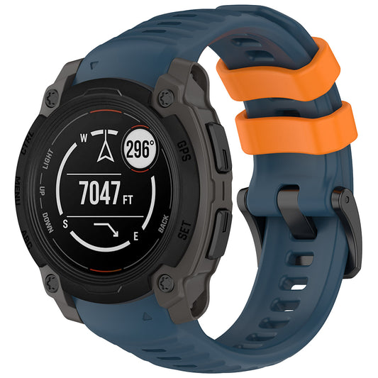 Techsuit W076 Armband für Garmin Instinct E 40mm, Blau