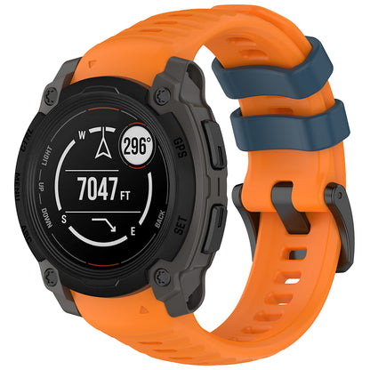 Techsuit W076 Armband für Garmin Instinct E 45mm, Orange