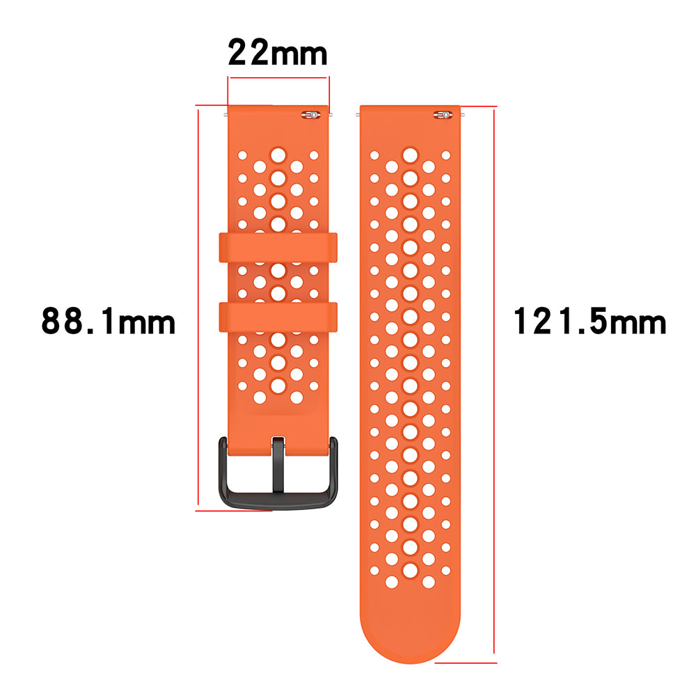 Techsuit W083 Armband für Amazfit Watch / Samsung Watch Series, 22mm, Grün