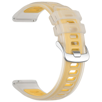 Techsuit W084 Armband für Samsung Galaxy Watch / Huawei Watch Series, 20mm, Gelb
