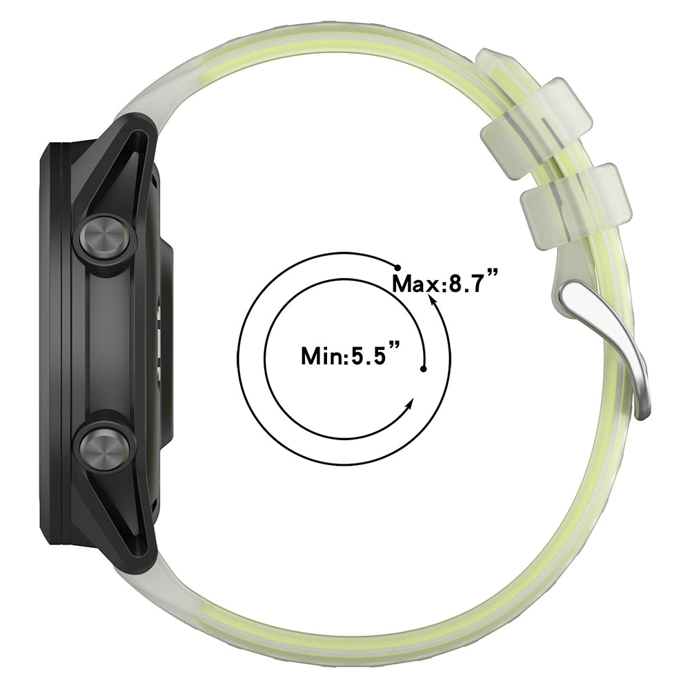 Techsuit W084 Armband für Samsung Galaxy Watch / Huawei Watch Series, 20mm, Gelb