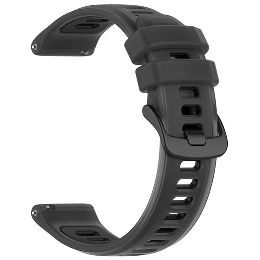 Techsuit W084 Armband für Samsung Galaxy Watch / Huawei Watch Series, 22mm, Schwarz