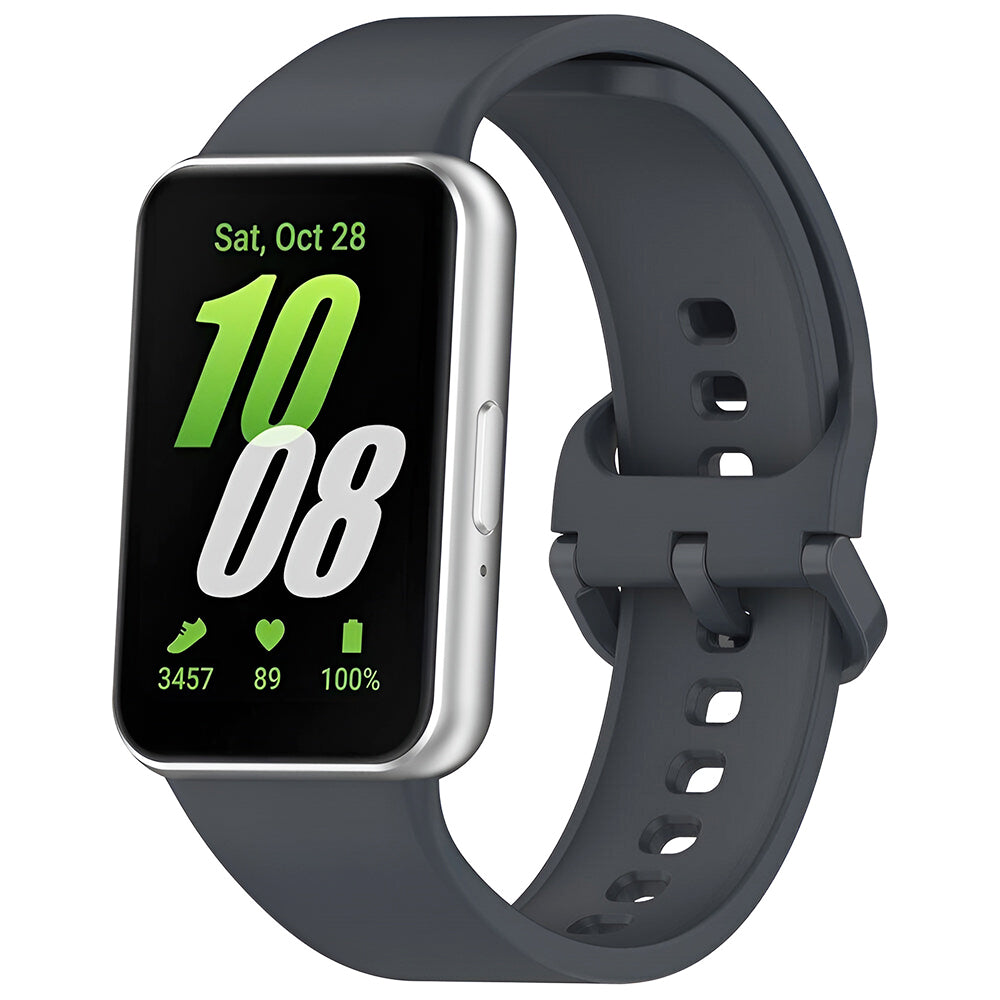 Techsuit Armband W086 für Samsung Galaxy Fit3 R39M, Grau