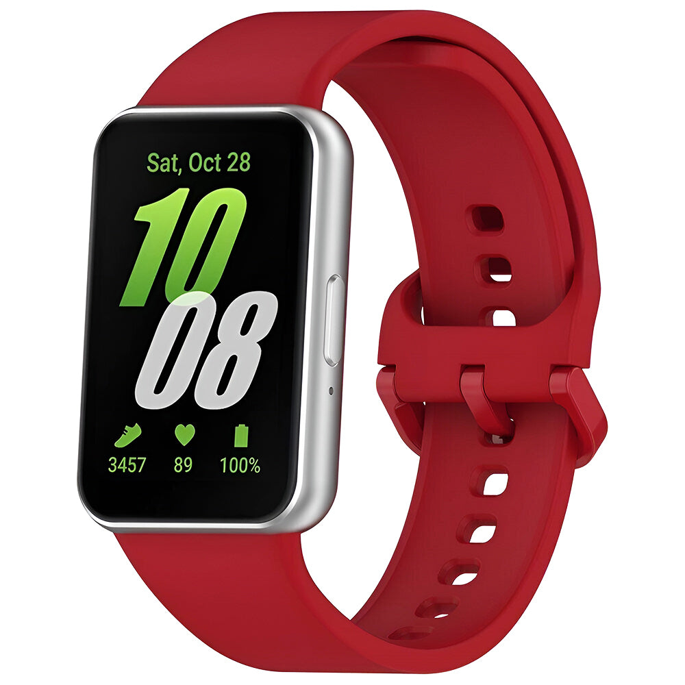 Techsuit Armband W086 für Samsung Galaxy Fit3 R39M, Rot
