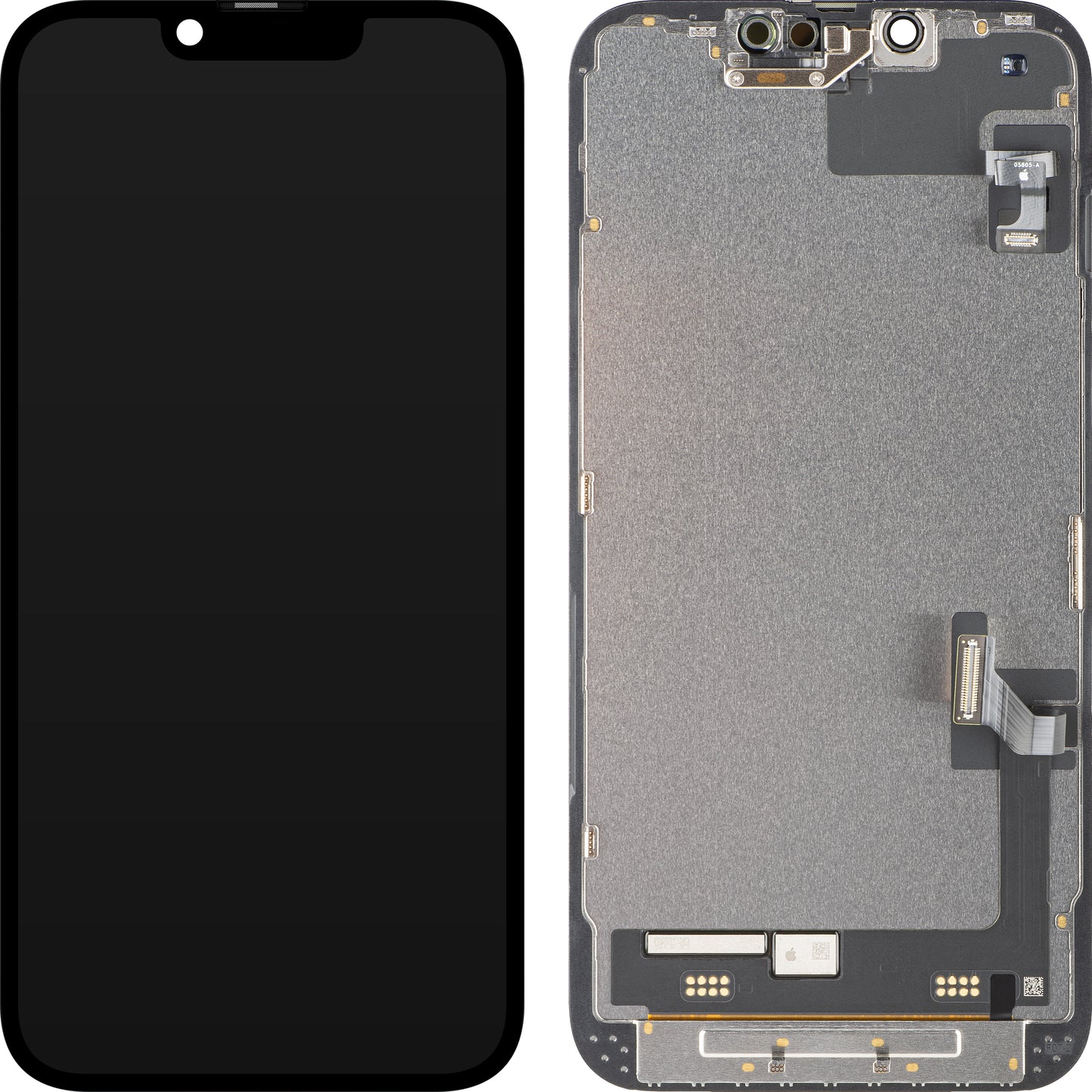 Apple iPhone 17e Touchscreen-Display mit Rahmen, Schwarz, Service Pack 661-60211