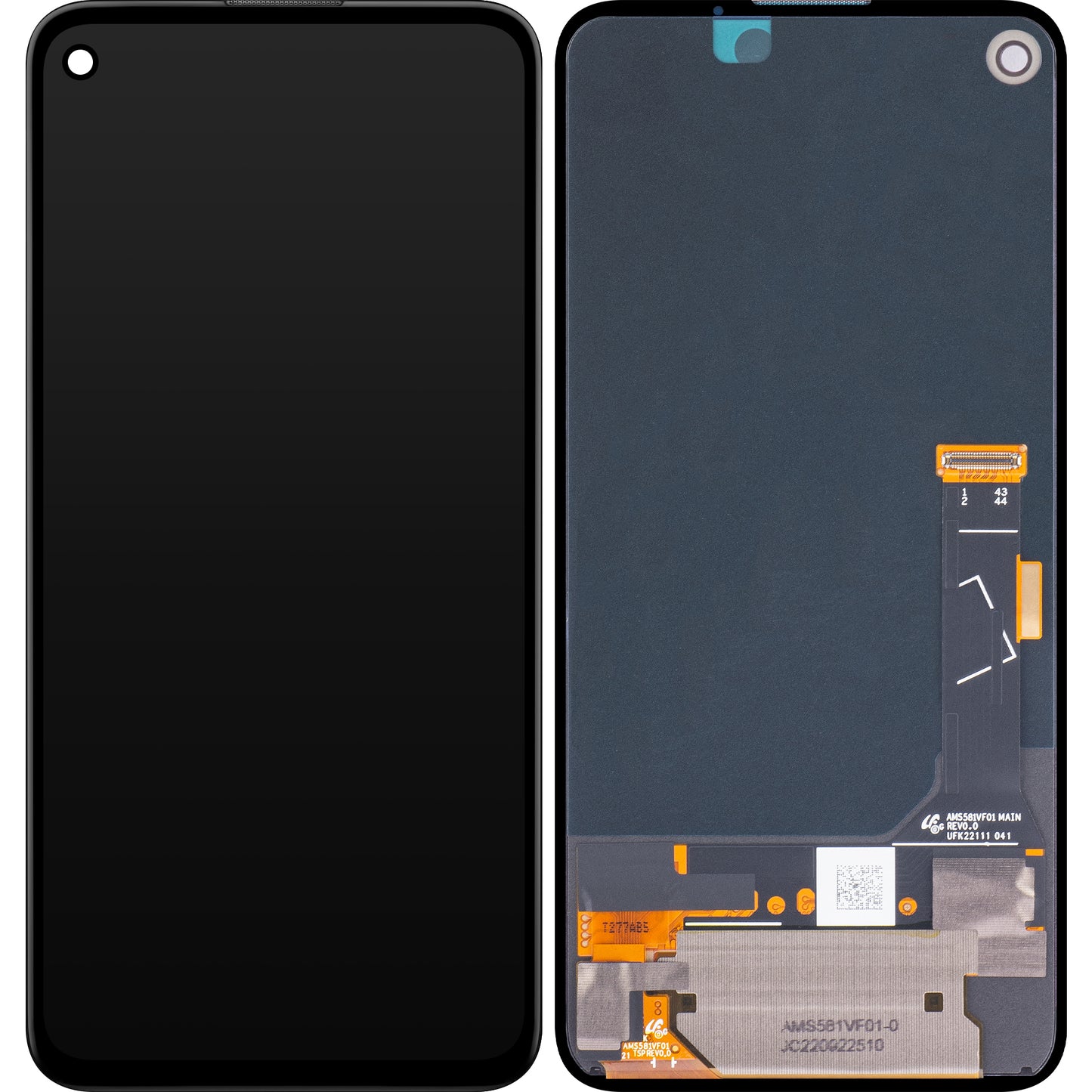 Display with Touchscreen Google Pixel 4a 4G, Service Pack G949-00007-01