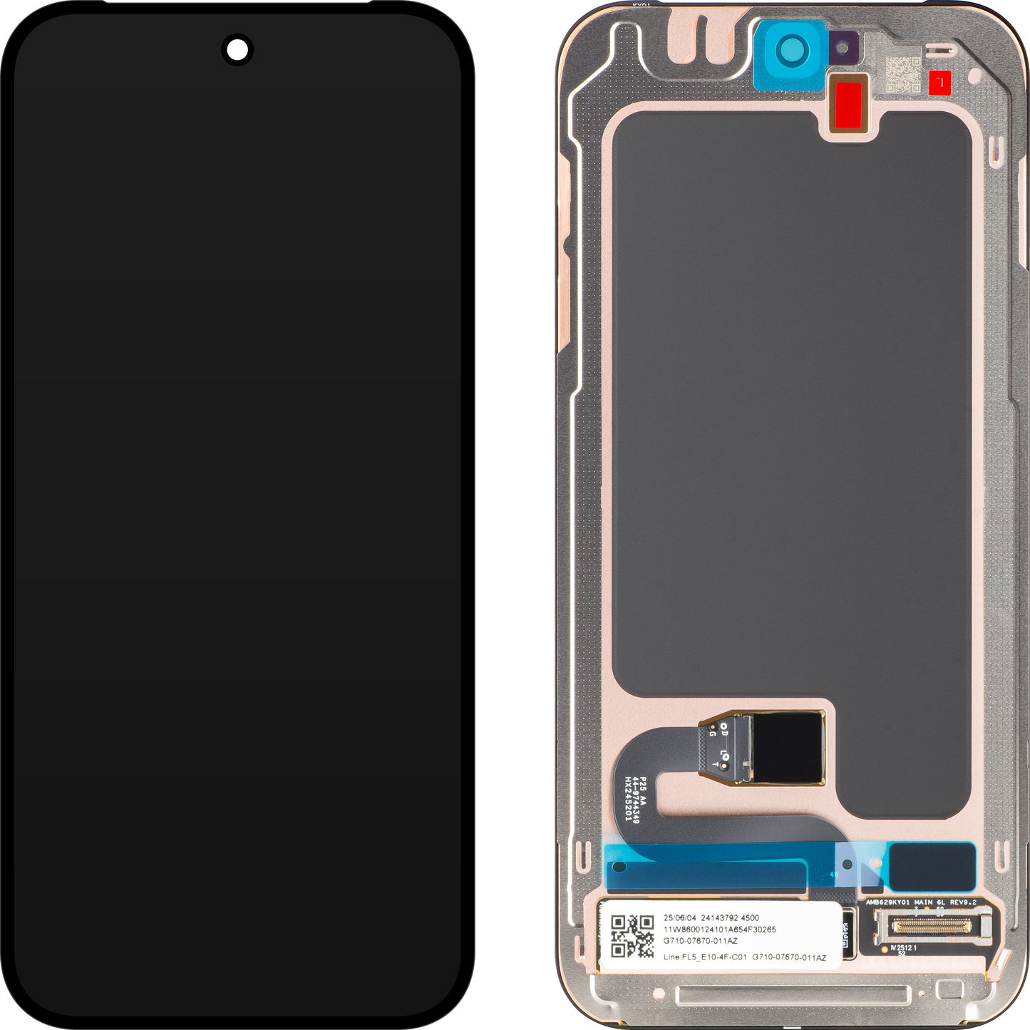 Display mit Touchscreen Google Pixel 10, Service Pack G949-01507-00