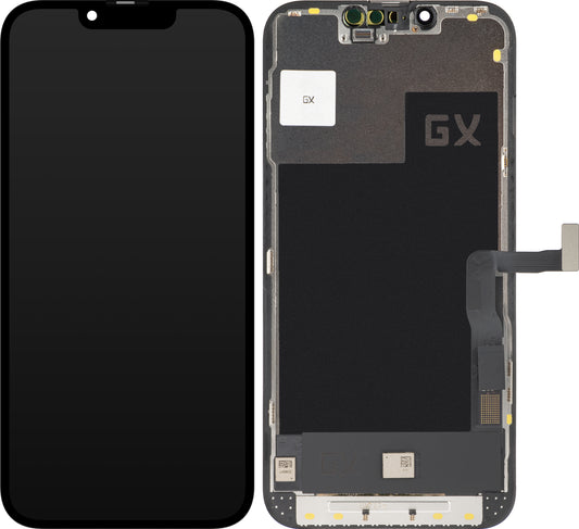 GX Touchscreen Display for Apple iPhone 13 Pro, with Frame, OLED IC Movable Version, Black