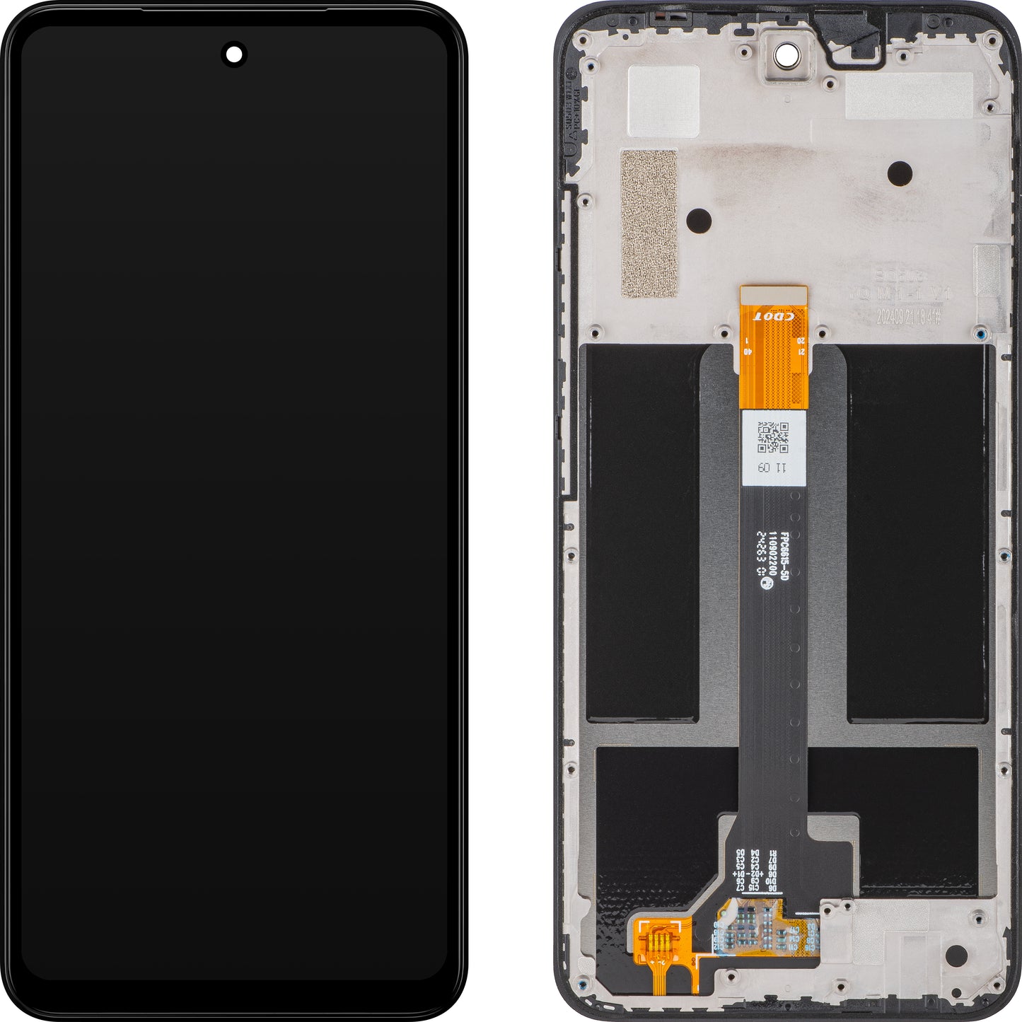 HMD Fusion Touchscreen Display, mit Rahmen, Schwarz, Service Pack 7010150506H001 