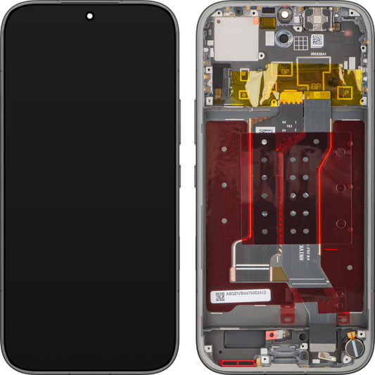 Display mit Touchscreen Honor 600 Pro, mit Rahmen, Schwarz, Service Pack 0235ATTU
