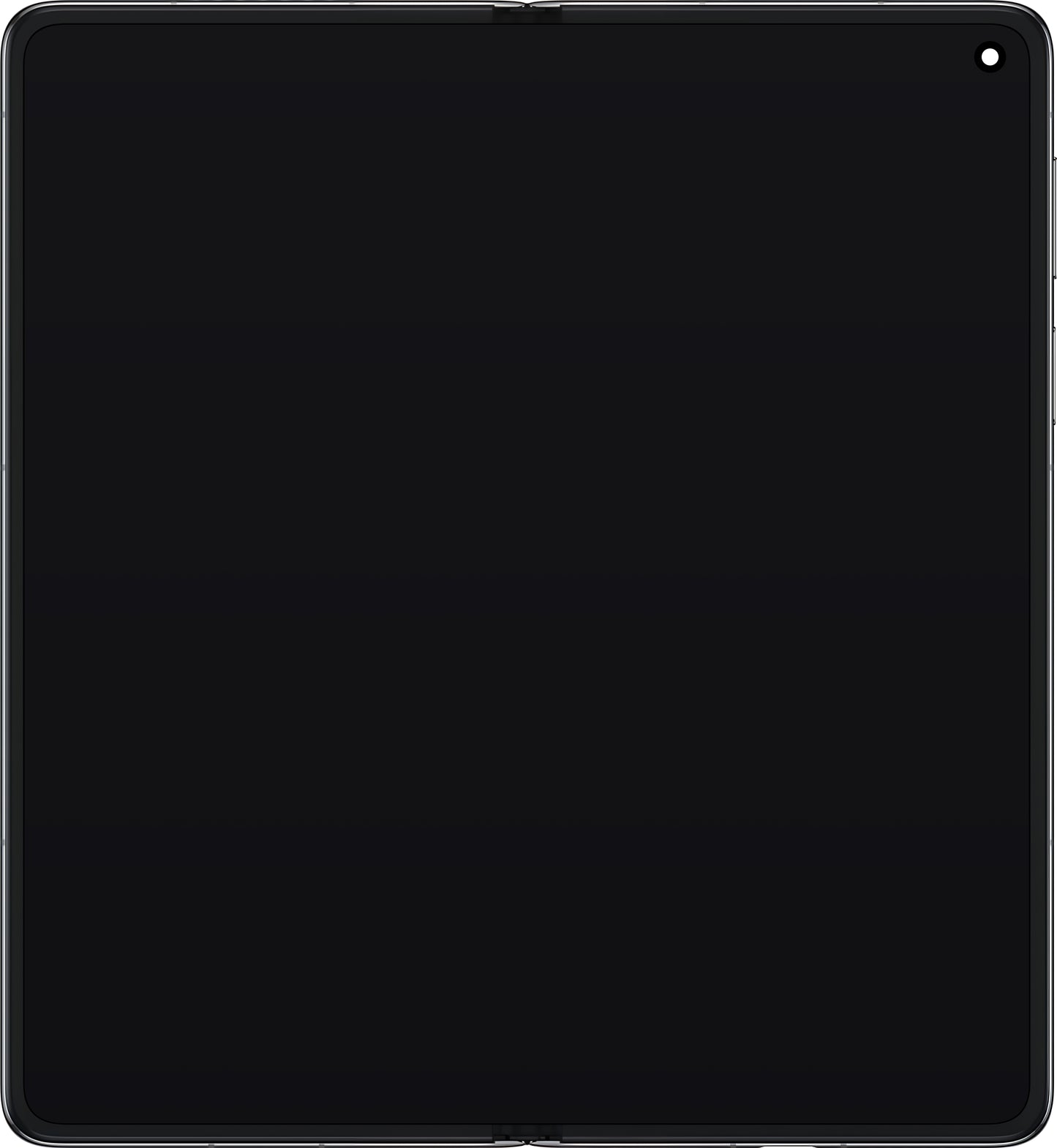 Display mit Touchscreen Huawei Mate X7, mit Rahmen und Akku, Grau, Service Pack 02357JRM