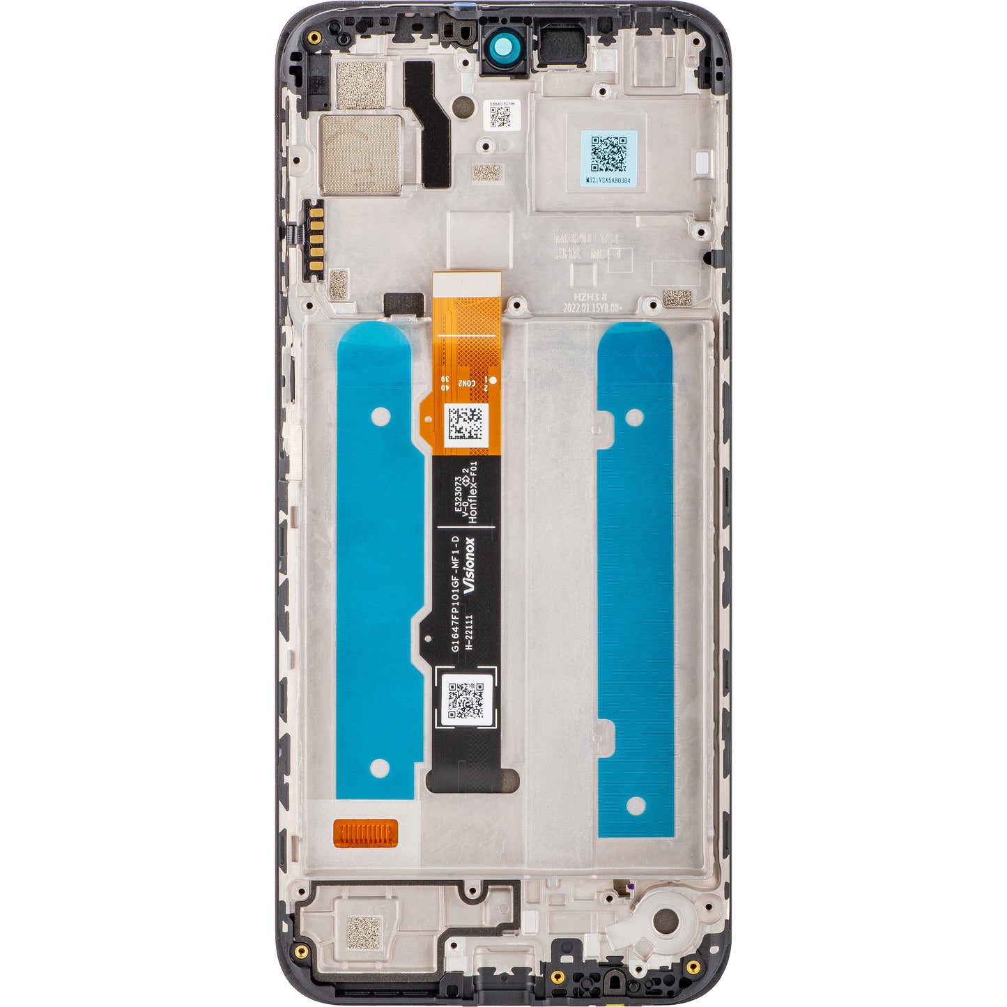 Touchscreen-Display Motorola Moto G31 (XT2173-3), mit Rahmen, Schwarz, Swap 5D68C19989
