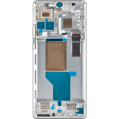 Display with Touchscreen Motorola Edge 30 Ultra, with Frame, White (Starlight White), Service Pack 5D68C21453