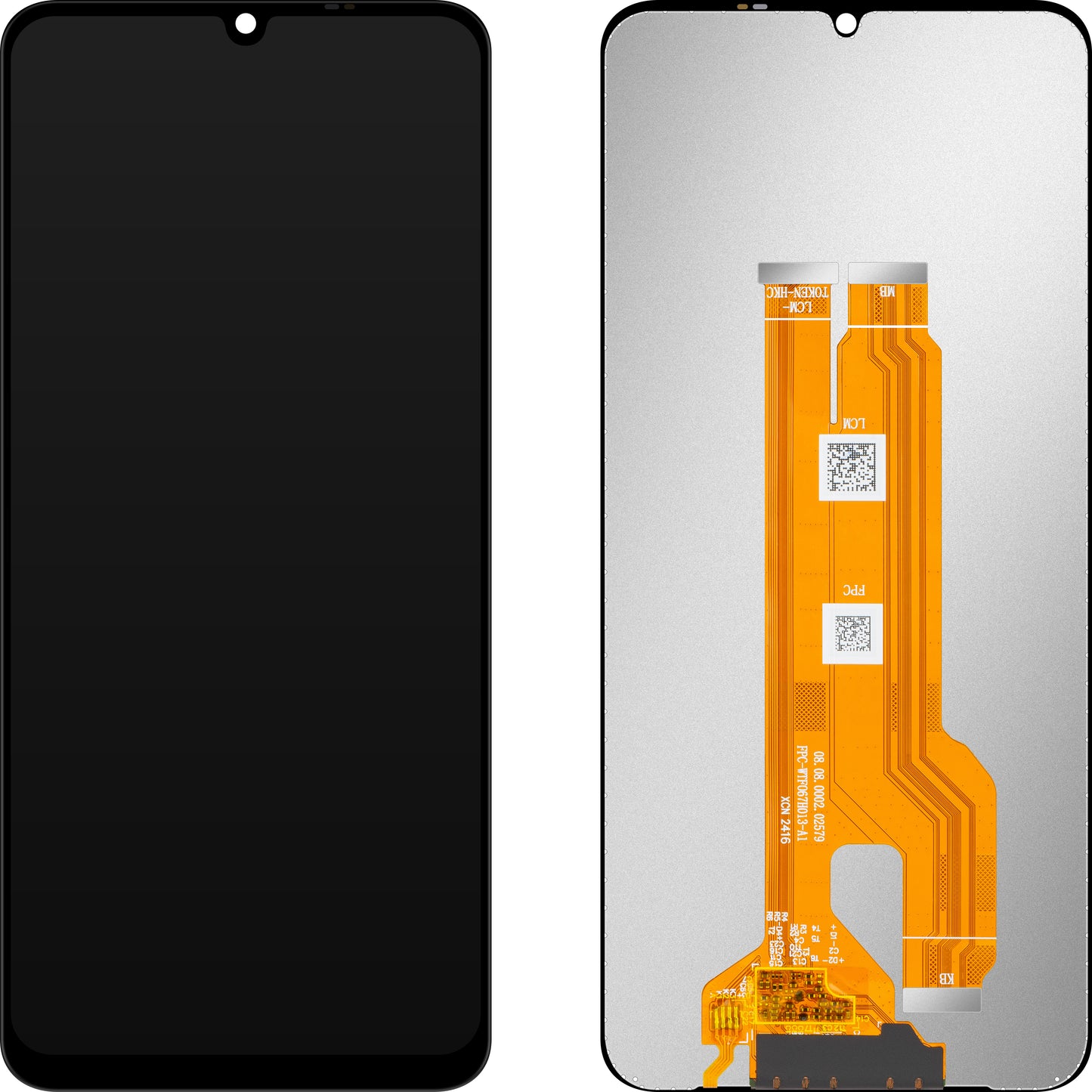 Display mit Touchscreen MP kompatibel mit Realme C61 / C63