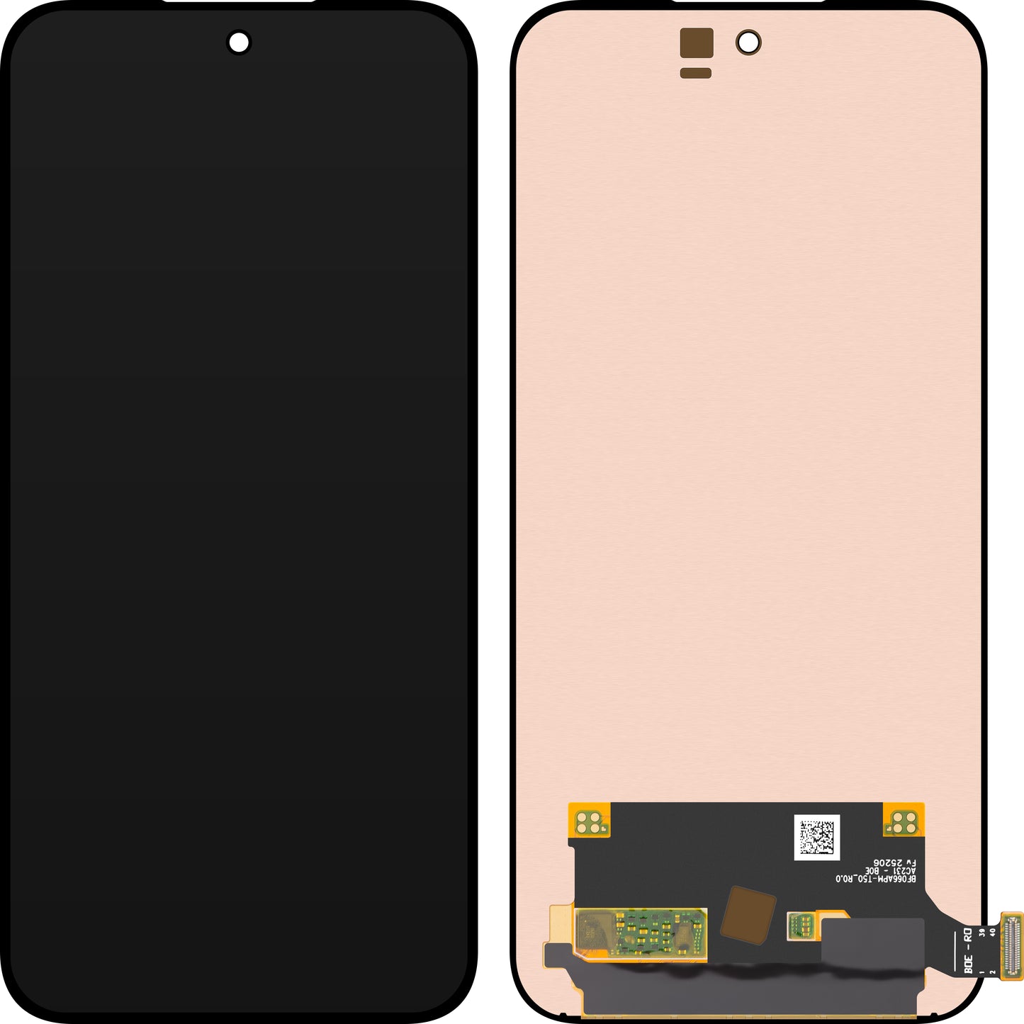 Display mit Touchscreen MP kompatibel mit Oppo Reno13