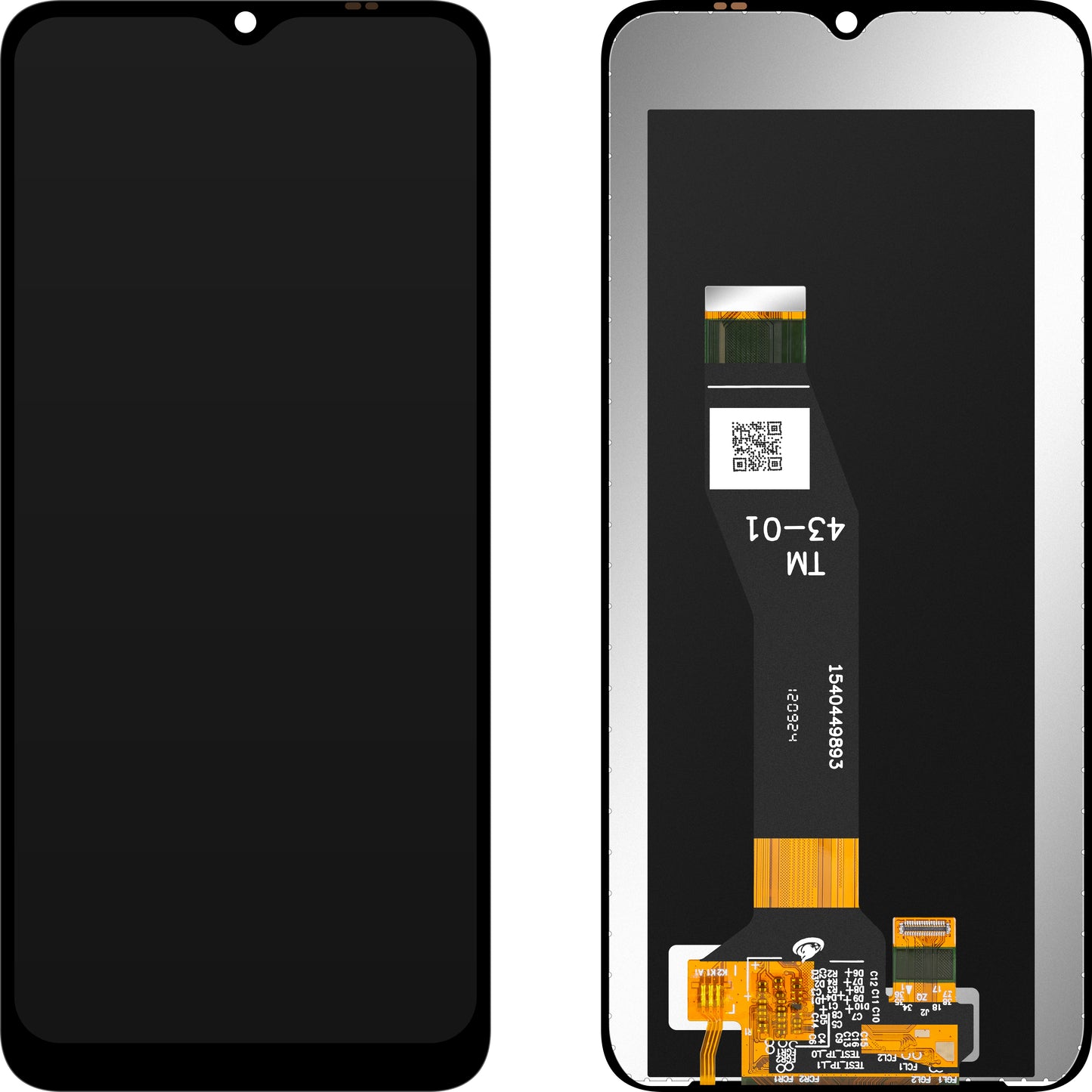 Display mit Touchscreen MP kompatibel mit Motorola Moto E13