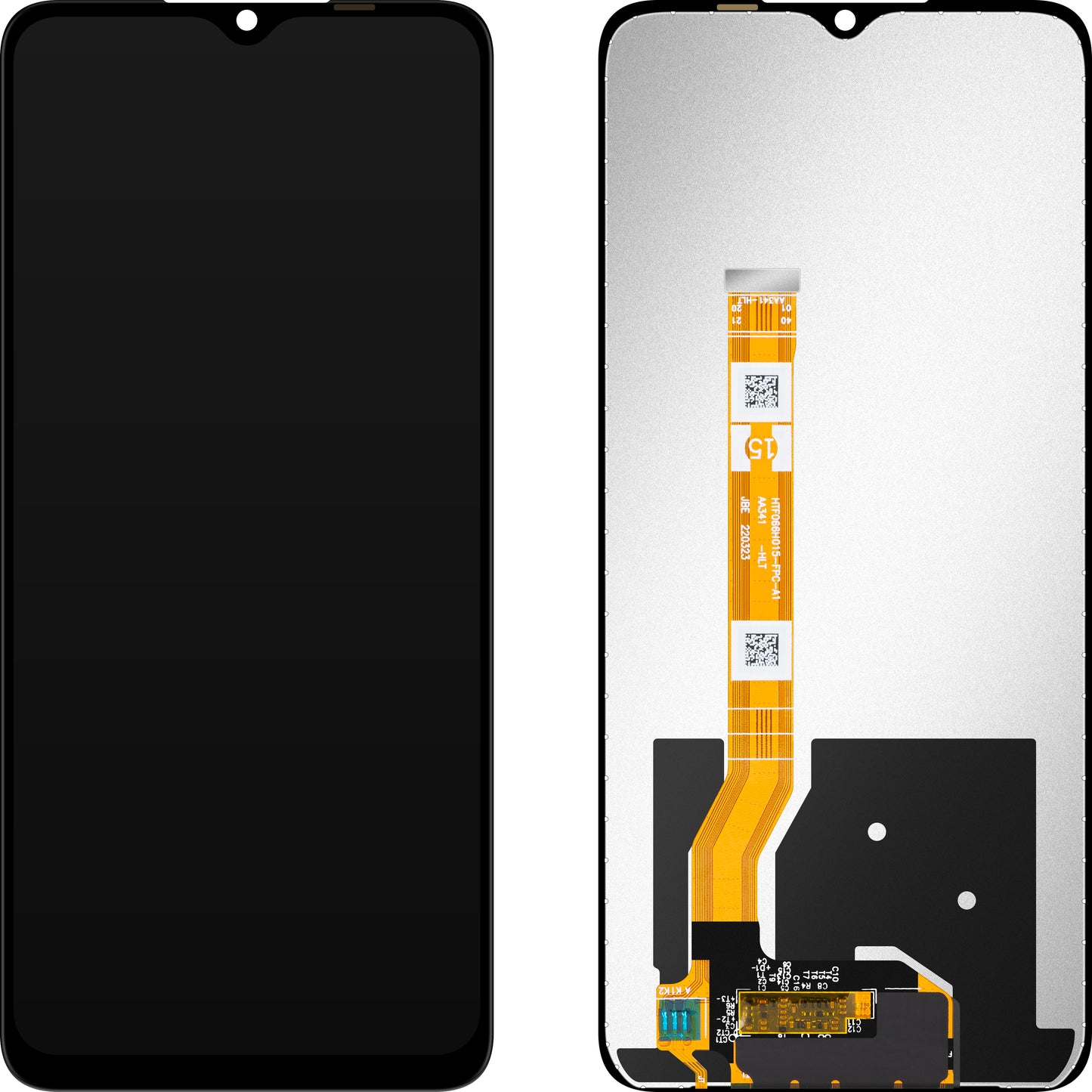 Display mit MP Touchscreen kompatibel mit Oppo A58 5G / A58x / A78 5G