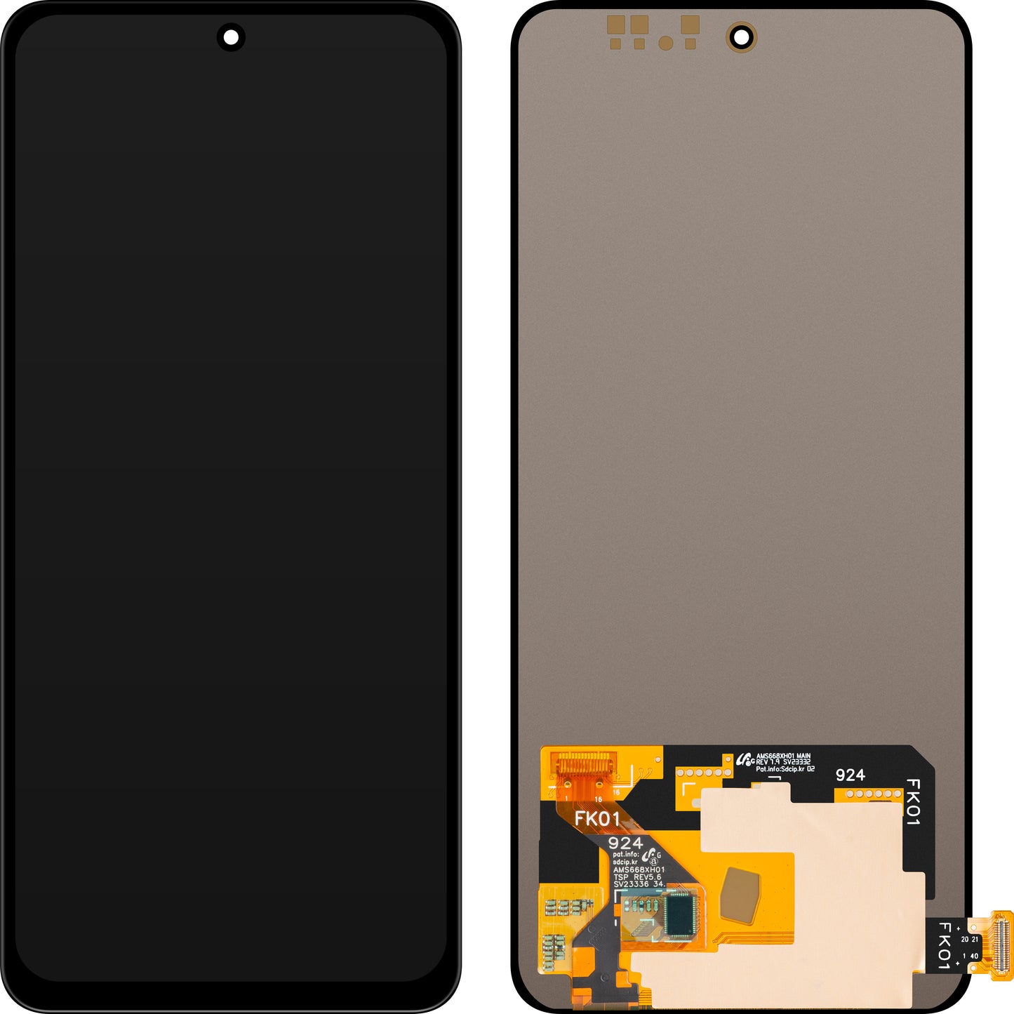 Display mit Touchscreen MP kompatibel mit vivo V40 Lite 4G (IDN)