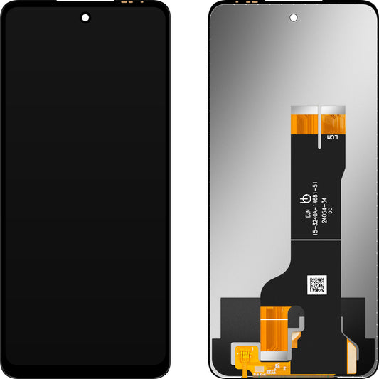 Display mit Touchscreen MP kompatibel mit ZTE Blade A75 5G