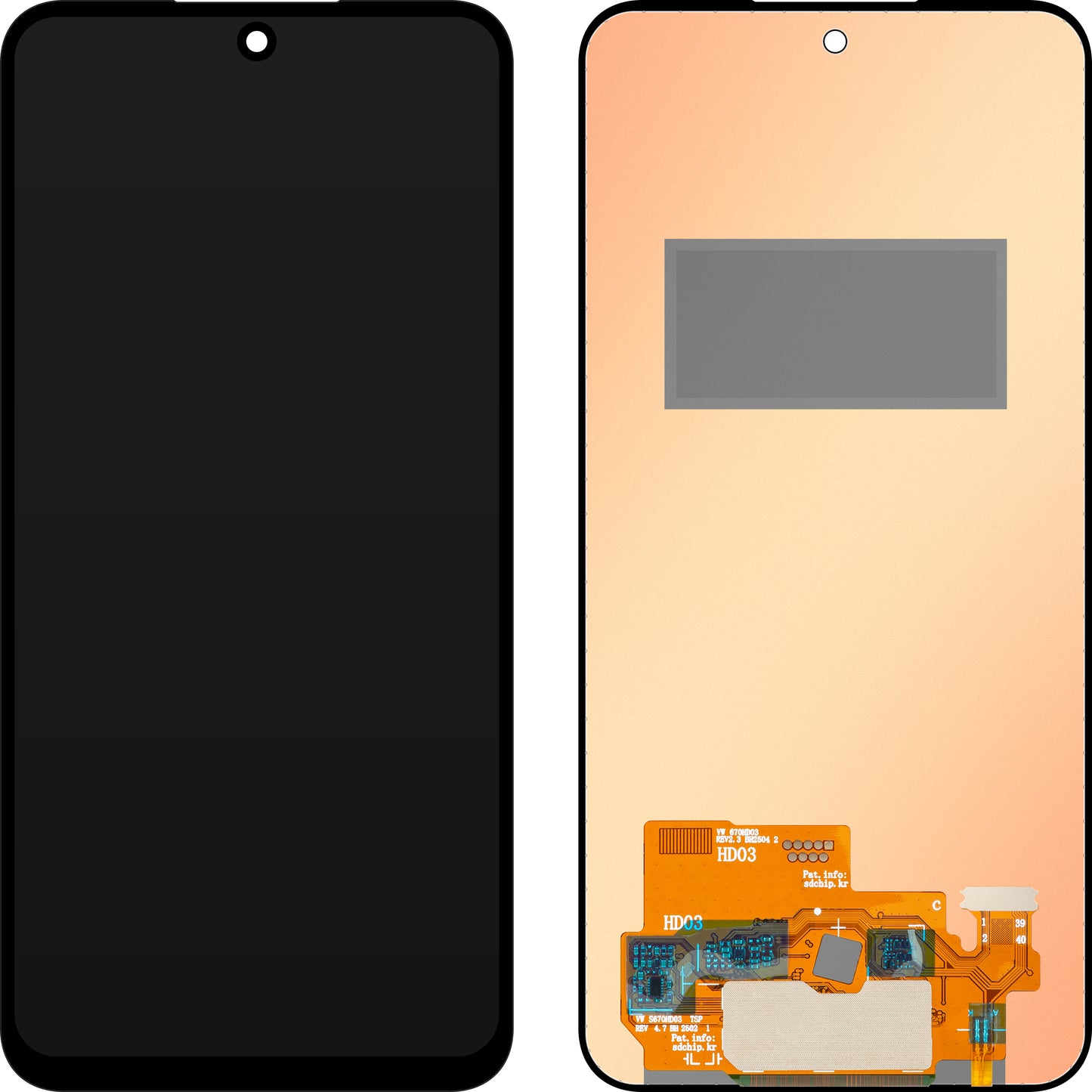 MP Touchscreen-Display kompatibel mit Samsung Galaxy A36 A366 / A56 A566 / A37 5G