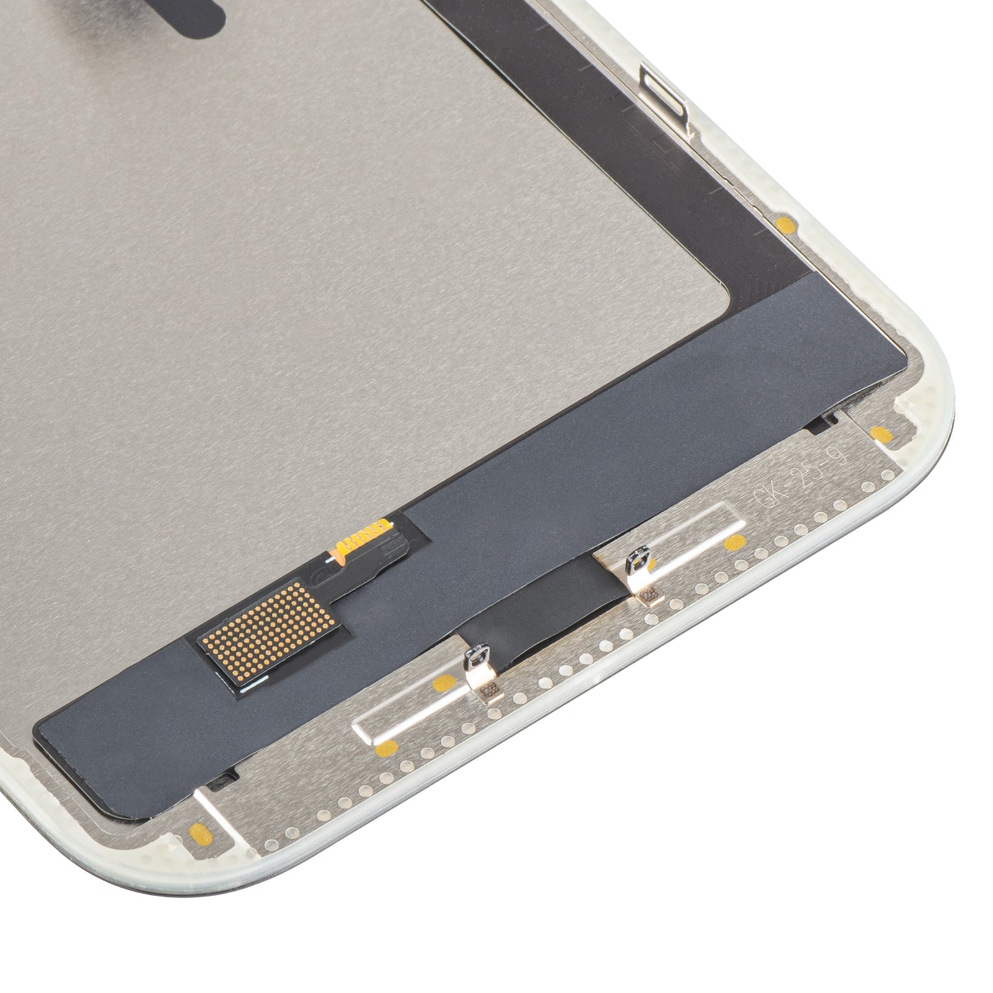 MP Touchscreen-Display kompatibel mit Apple iPhone 16 Pro Max, mit Rahmen, OLED FHD IC Movable Version, Schwarz, Swap