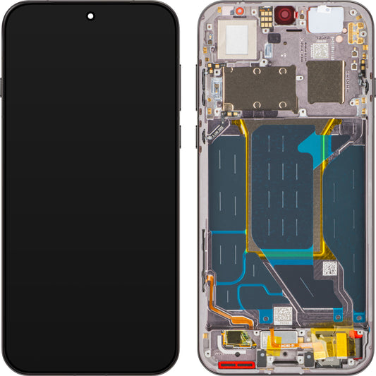 Display mit Touchscreen Oppo Find X9 Pro, mit Rahmen, Grau (Titanium Charcoal), Service Pack 621029000720