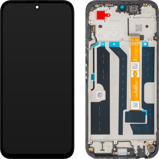 Display mit Touchscreen Oppo A6k, mit Rahmen, Schwarz, Service Pack 621029000842