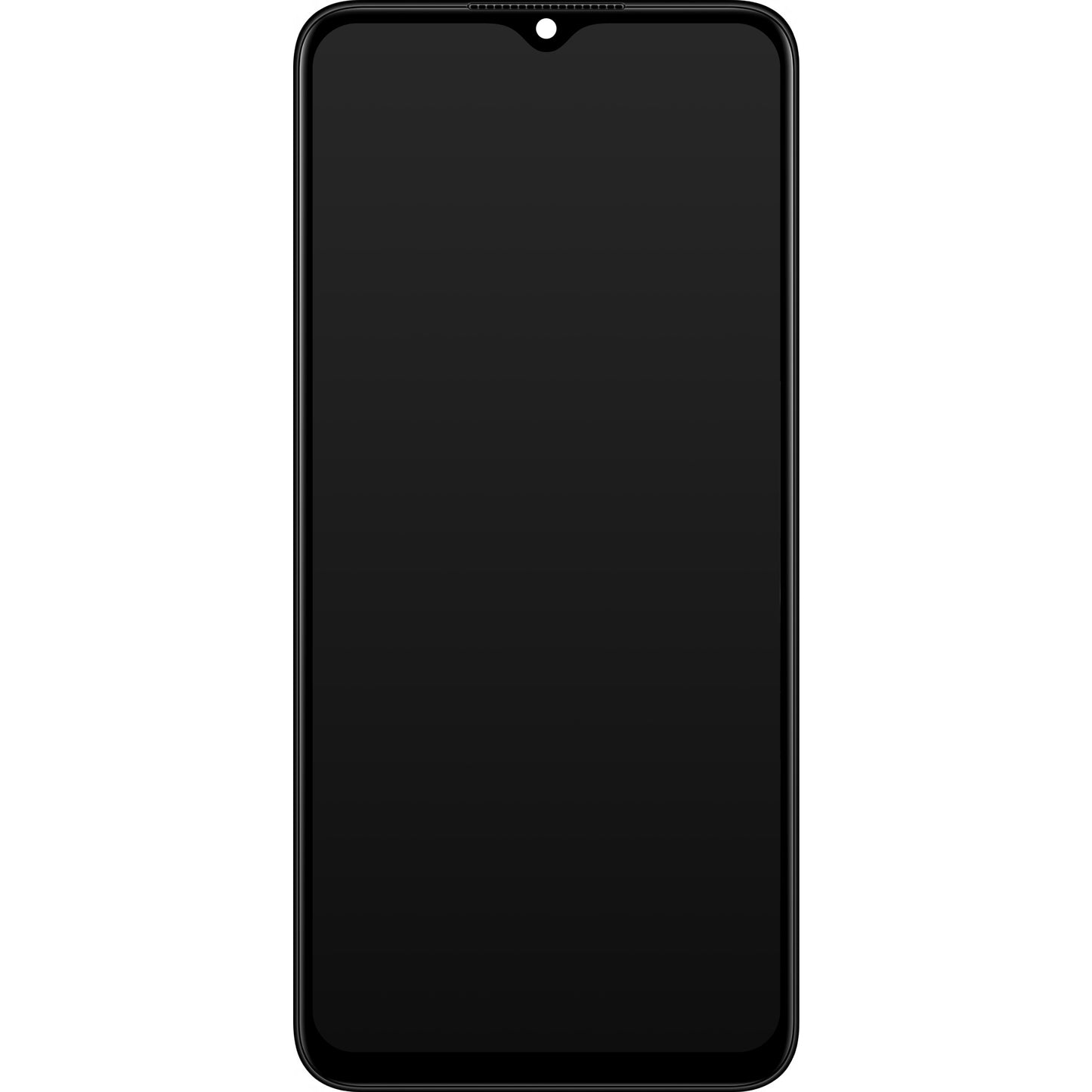 Display with Touchscreen Oppo A77 5G, with Frame, Black, Service Pack 4130192