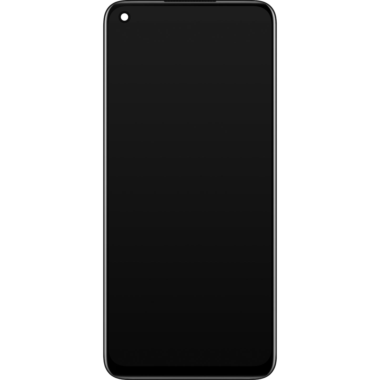 Realme 6 Touchscreen Display, with Frame, Black, Swap 4903633