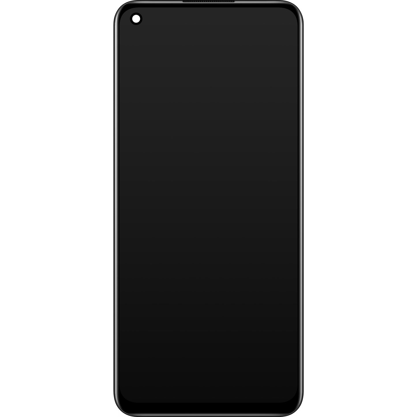 Realme 6S Touchscreen Display, with Frame, Black, Service Pack 4903760