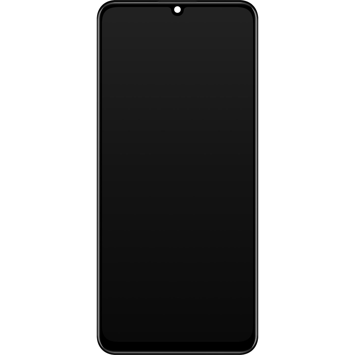 Realme C51 Touchscreen Display, with Frame, Black (Carbon Black), Service Pack 621029000053