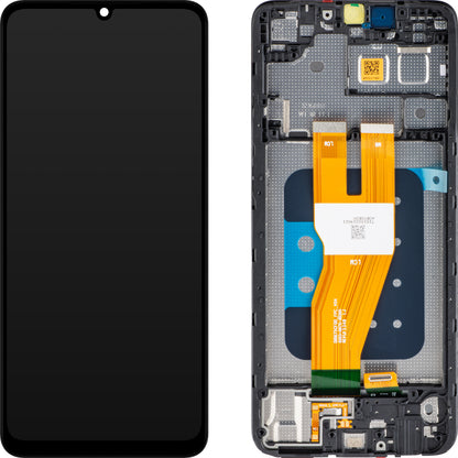 Samsung Galaxy A05 A055 Touchscreen Display, with Frame, Black, Service Pack GH81-24189A