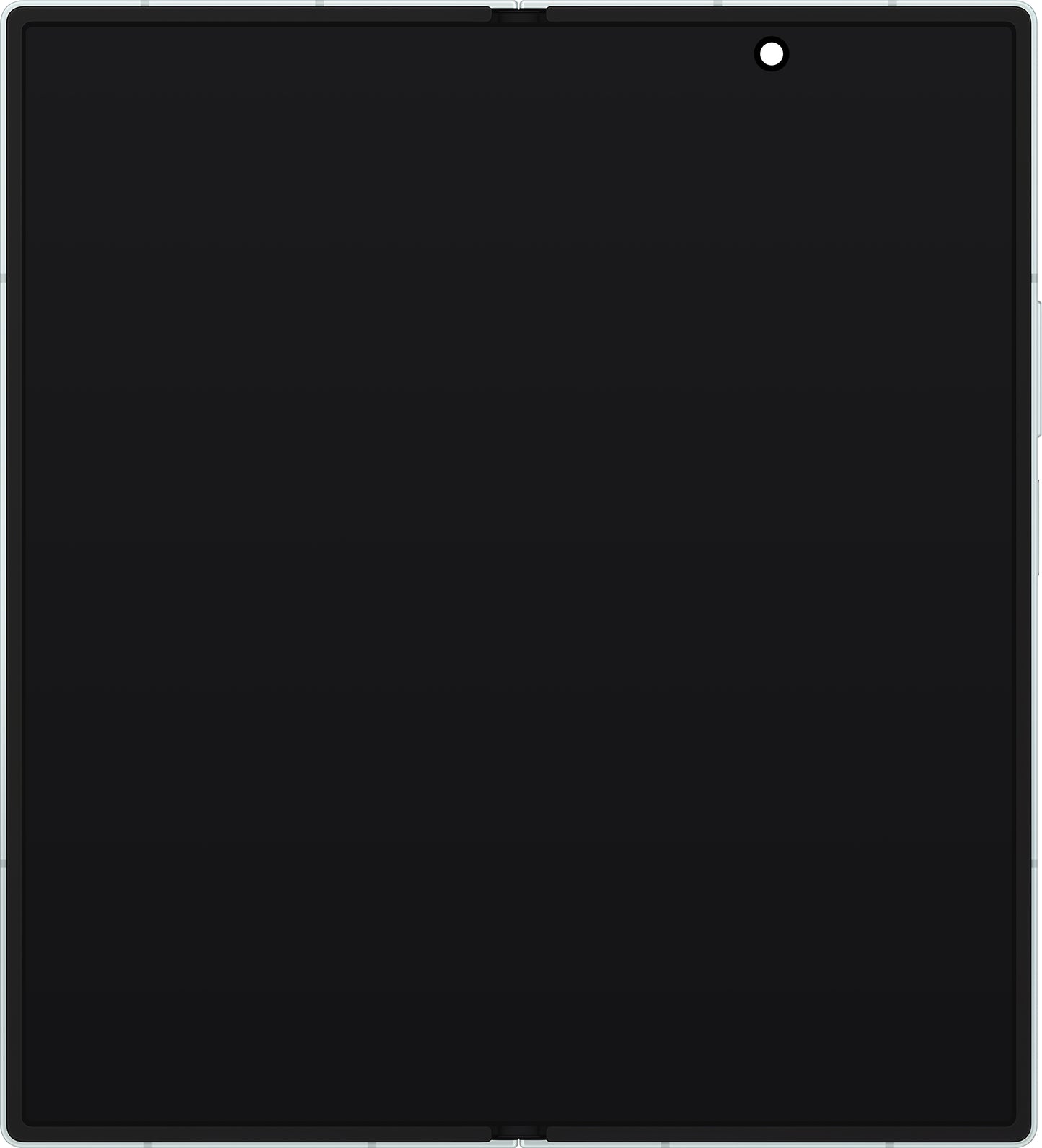 Samsung Galaxy Z Fold7 F966 Touchscreen-Display mit Rahmen, Unterer Innenteil, Grün (Mint), Service Pack GH82-37548D