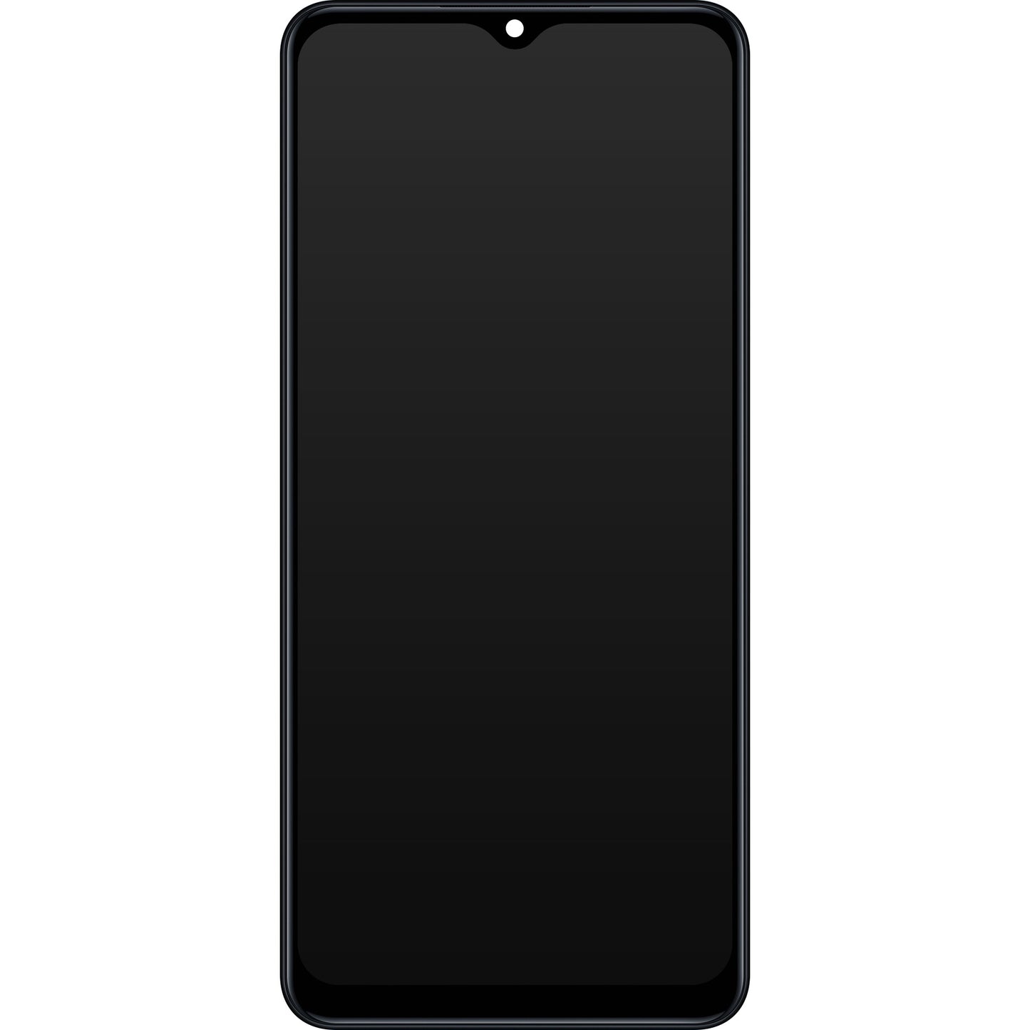 Samsung Galaxy M12 M127 Touchscreen-Display mit Rahmen, Schwarz, Swap GH82-25042A