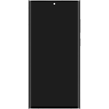 Display with Touchscreen Samsung Galaxy S22 Ultra 5G S908, with Frame, White, Service Pack GH82-27488C