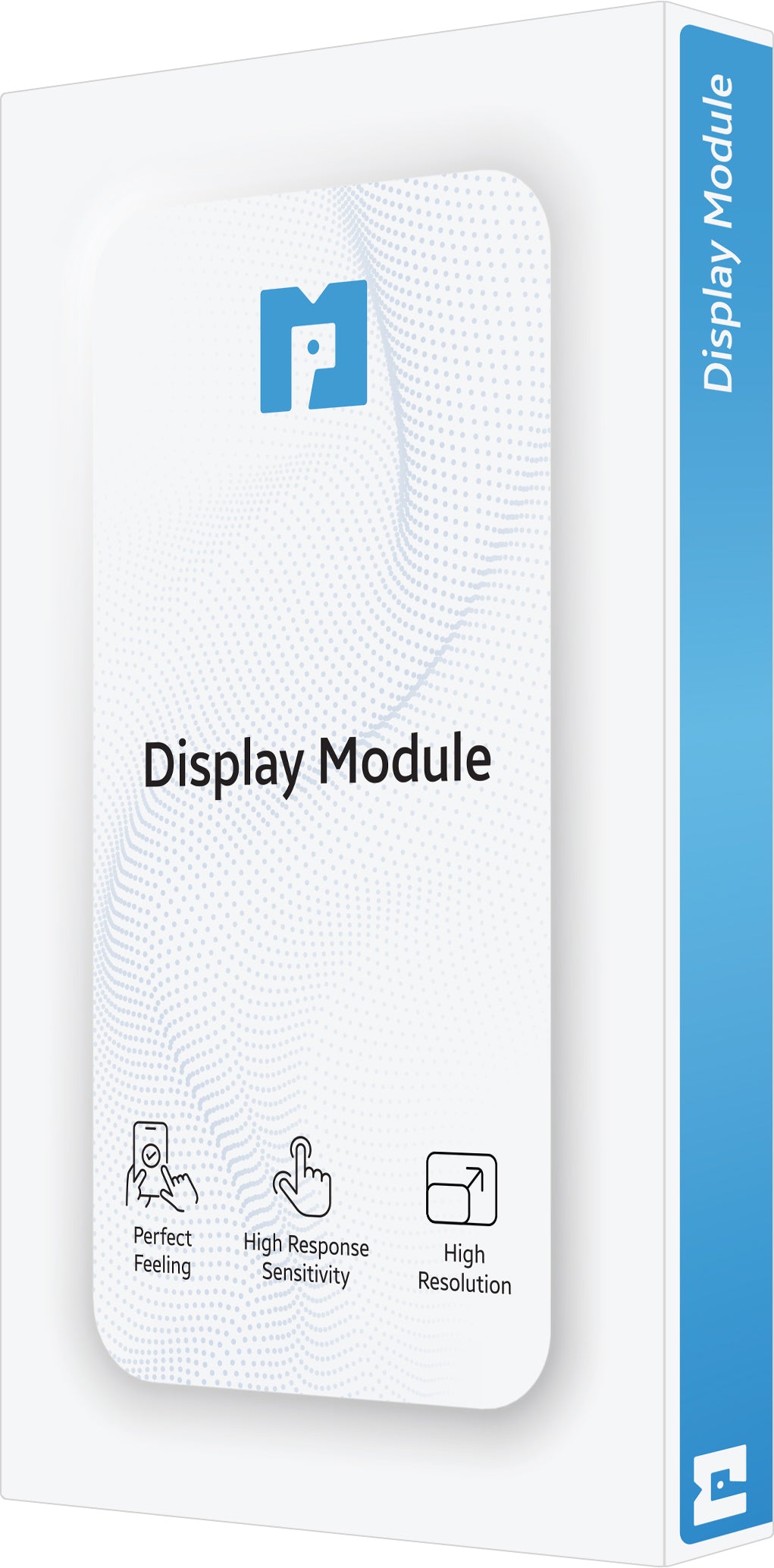 Touchscreen-Display mit MP-Näherungssensor kompatibel mit Apple iPhone 15 Plus, mit Rahmen, OLED FHD Diagnostic Softwareversion, Schwarz