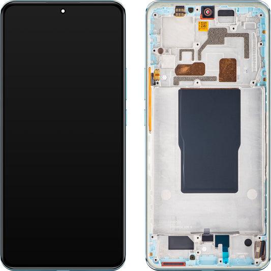 Touchscreen Display Xiaomi 12T, with Frame, Blue, Service Pack 560005L12A00