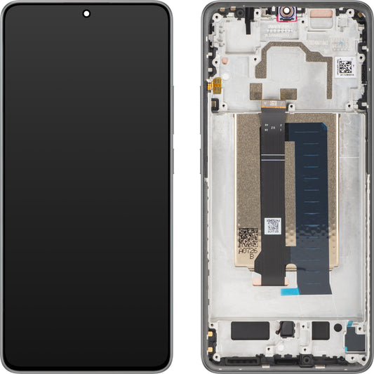 Display mit Touchscreen Xiaomi Poco X6 Pro, mit Rahmen, Grau, Service Pack 560001N11A00
