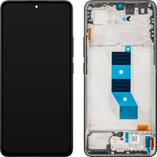 Xiaomi Poco M7 Pro 5G Display with Touchscreen, with Frame, Black (Classic Black), Service Pack 5600140O17P00