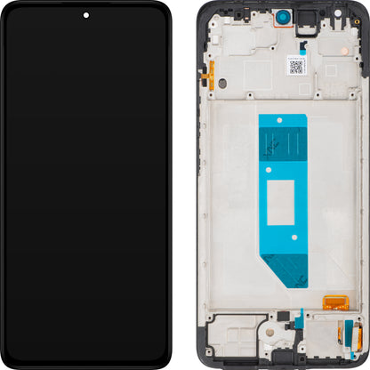 Xiaomi Redmi Note 14 4G Display with Touchscreen, with Frame, Europe Version, Black (Midnight Black), Service Pack 56000700O7E00